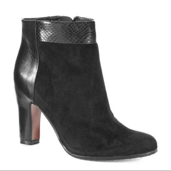 Sam Edelman Shoes - Sam Edelman Shay Leather Bootie w/Snakeskin